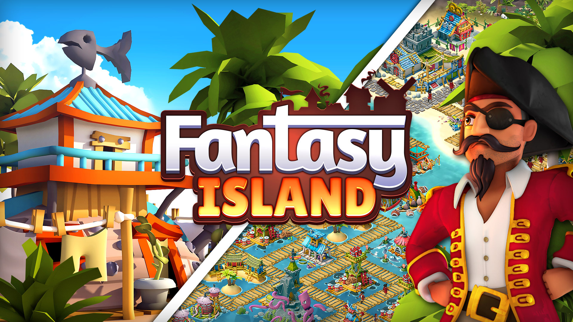 Fantasy Island Sim fan showcase artwork